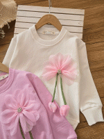 بلوز گل برجسته - Image 3